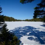 Winter Lake Shadows