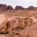Petra - collapsed columns